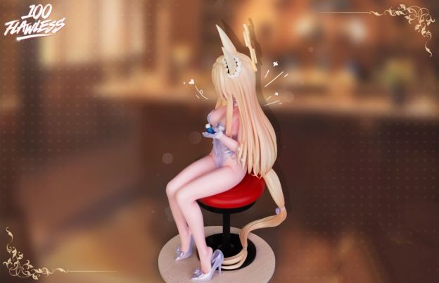 【預購】Flawless studio 百合園聖婭 吧檯兔女郎-CASEZONE