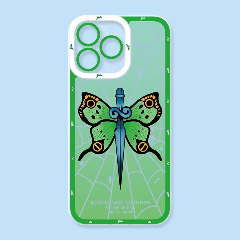 蘋果 系列JOJO的奇妙冒險天使眼透明防摔軟殼