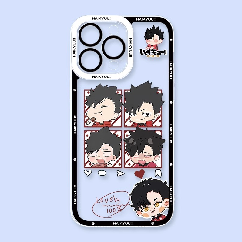 排球少年天使眼透明防摔軟殼