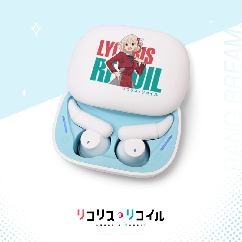 Lycoris Recoil 莉可麗絲睡眠真無線藍芽耳機