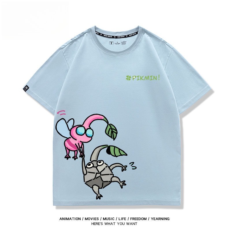 皮克敏PIKMIN4 印花短袖T恤