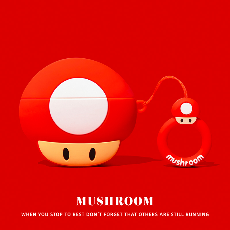 瑪利歐AirPods耳機保護殼-CASEZONE