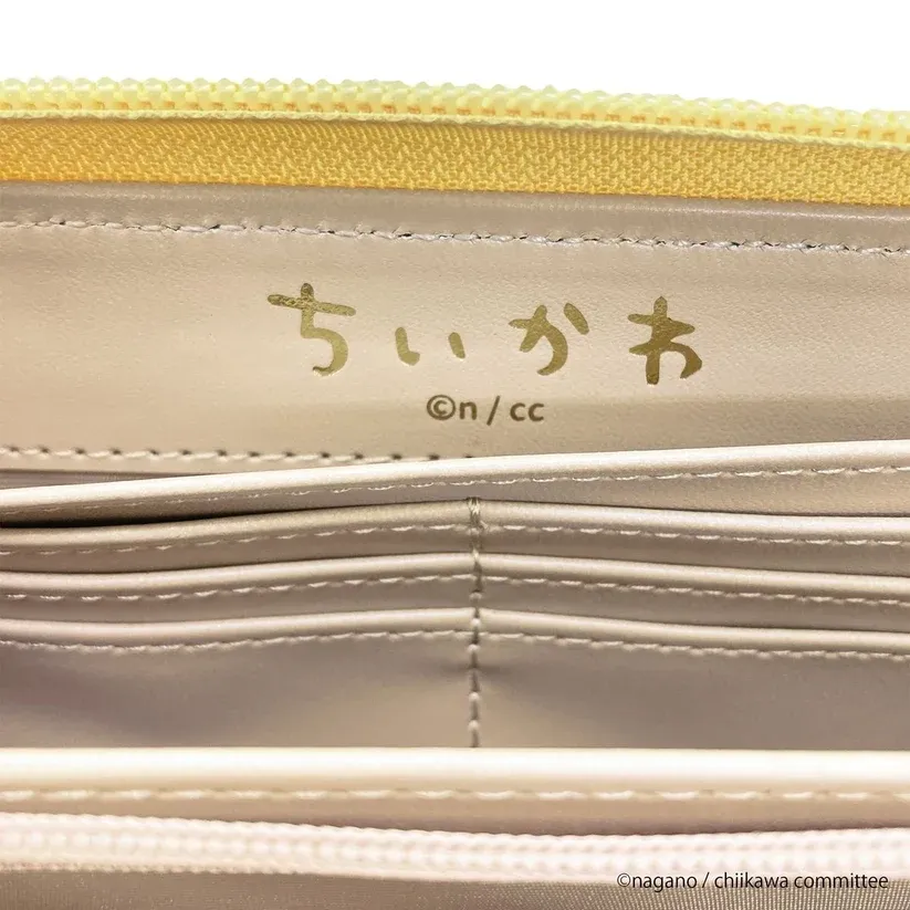 吉伊卡哇 Chiikawa 壓紋貼布長皮夾