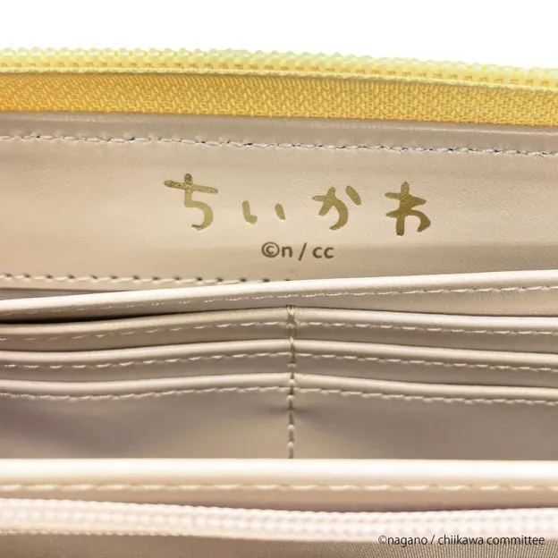 吉伊卡哇 Chiikawa 壓紋貼布長皮夾