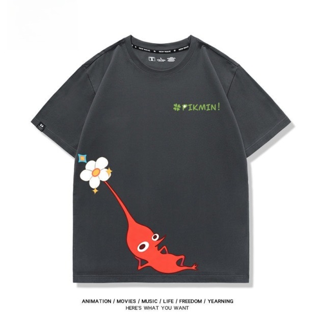 皮克敏PIKMIN4 印花短袖T恤