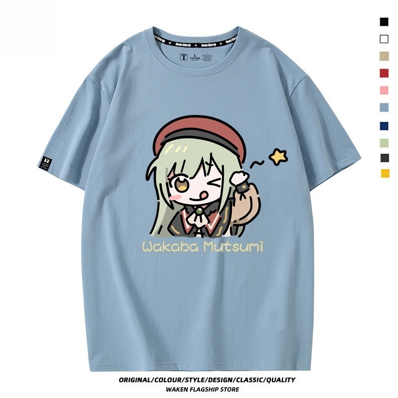 BanG Dream! Ave Mujica 印花短袖T恤