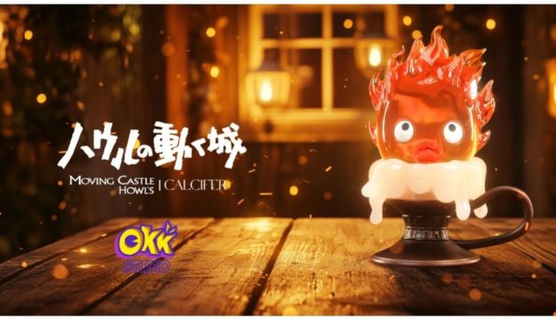 【預購】okk studio 宮崎駿桌面系列01 燭臺卡西法
