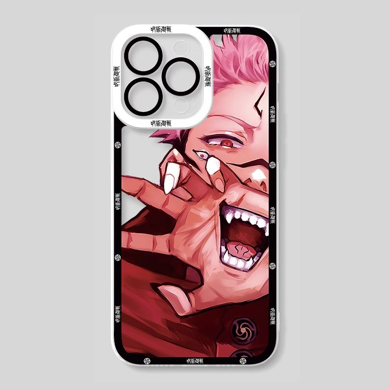 咒術迴戰透明防摔軟殼-CASEZONE