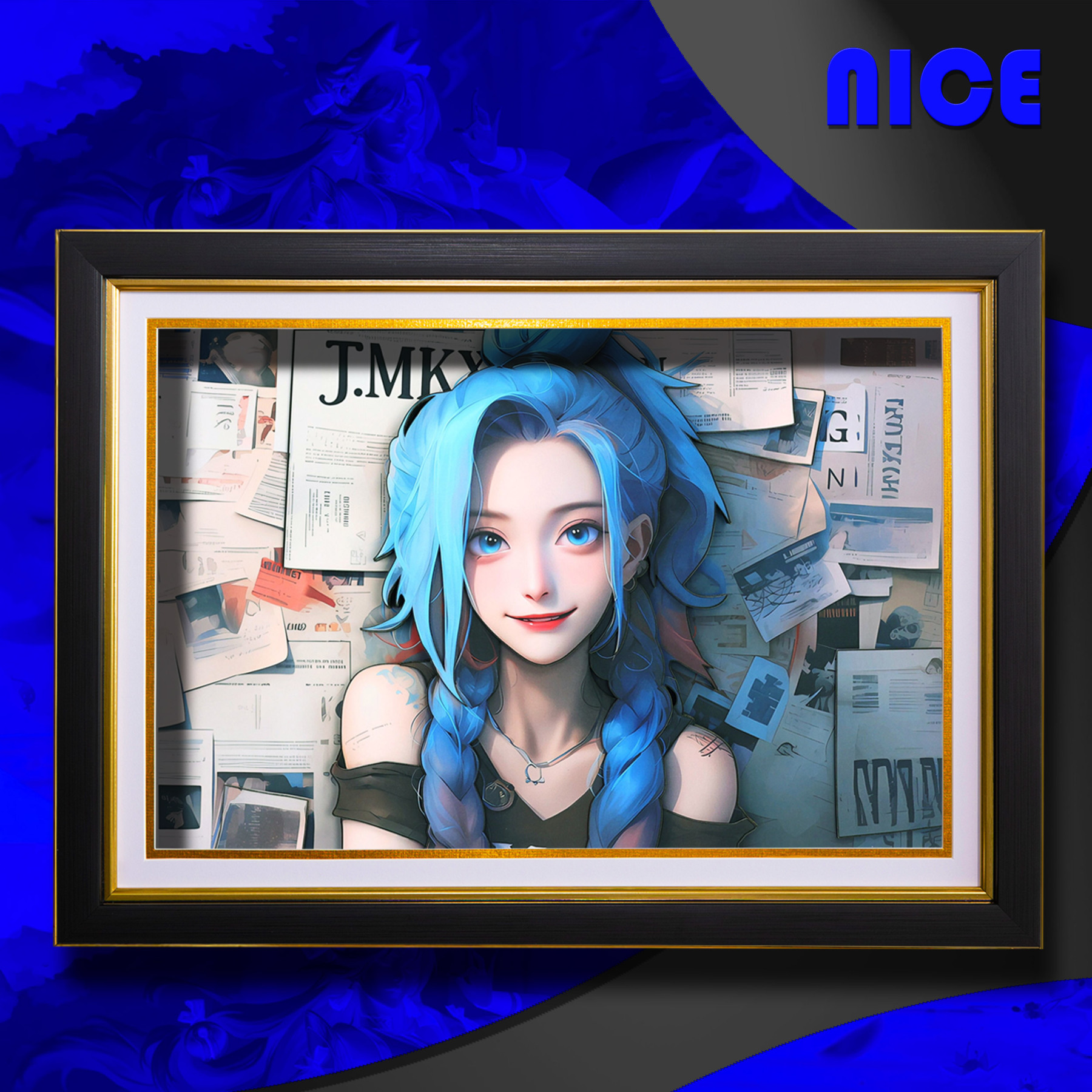 英雄聯盟 3D立體畫-CASEZONE