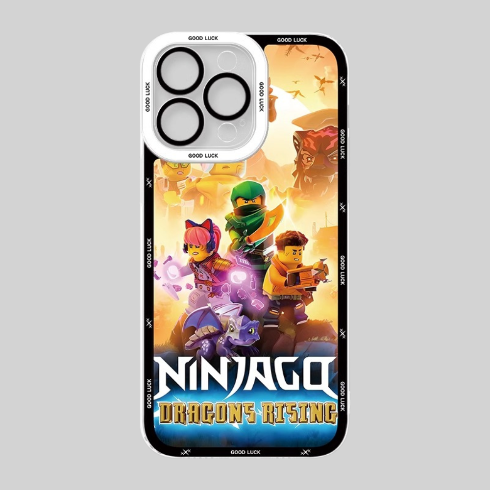 樂高幻影忍者透明防摔軟殼-CASEZONE