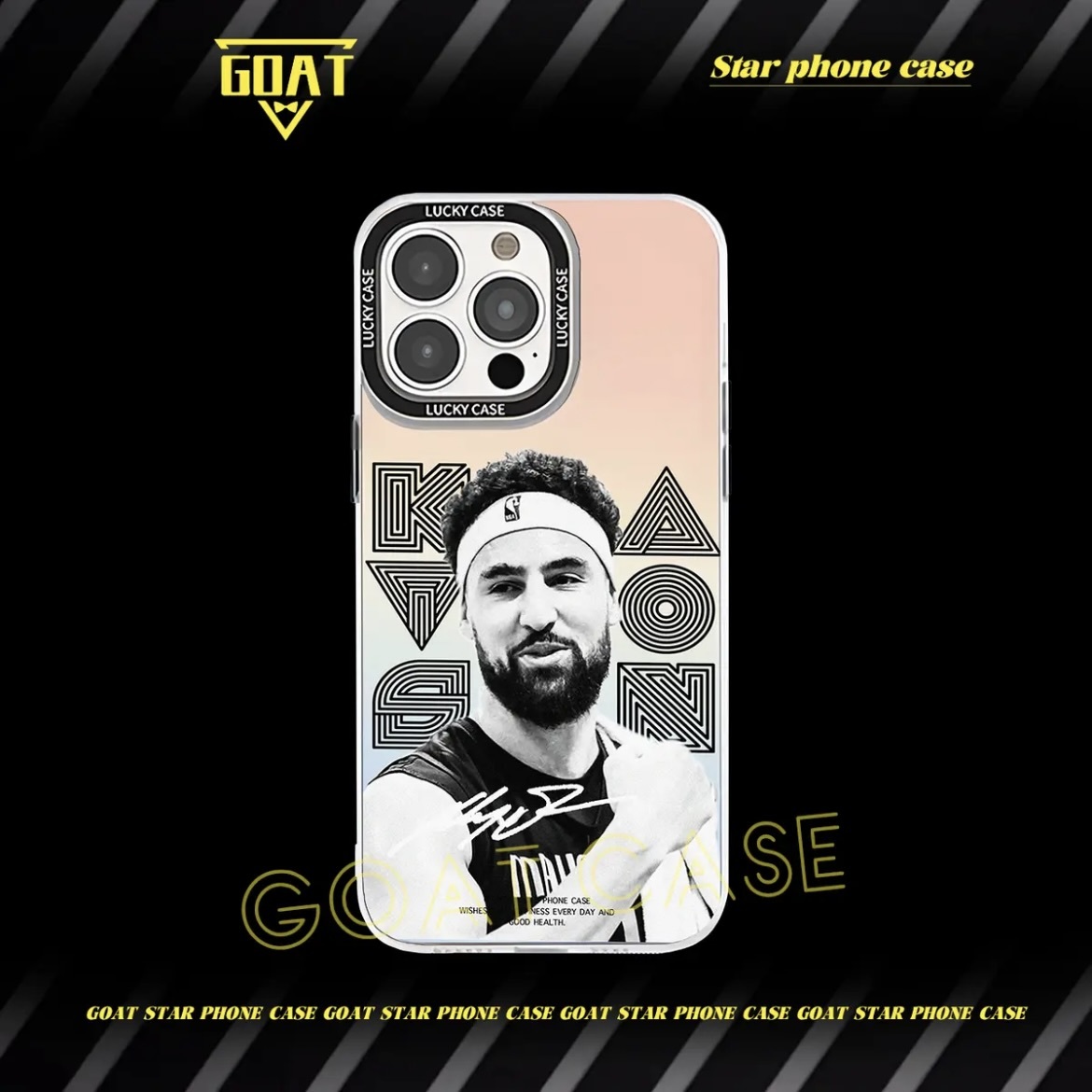 球星肖像｜極光鐳射球星手機殼-CASEZONE