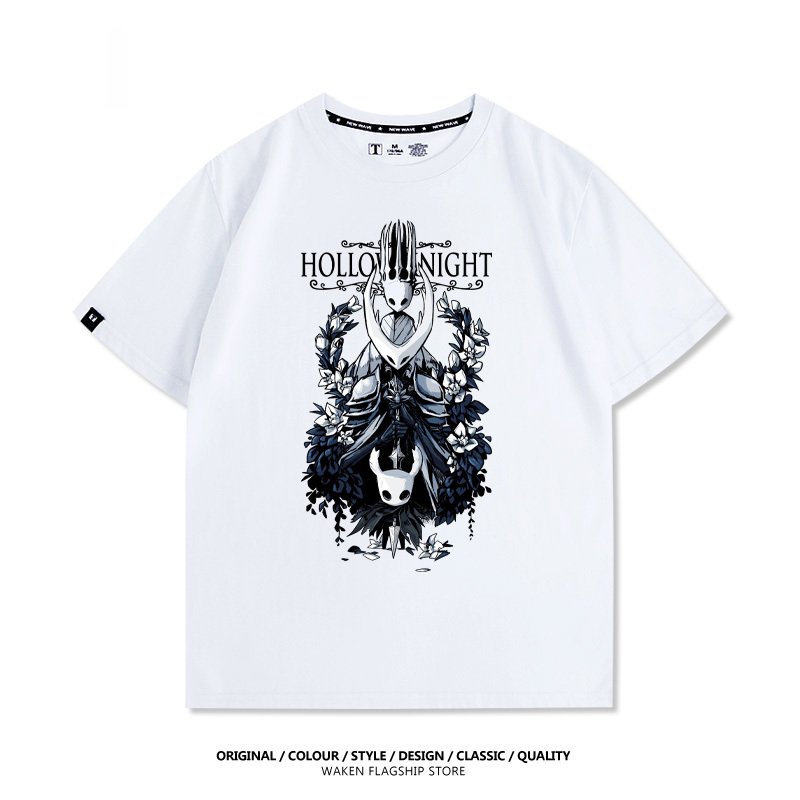 空洞騎士絲之歌 印花短袖T恤-CASEZONE