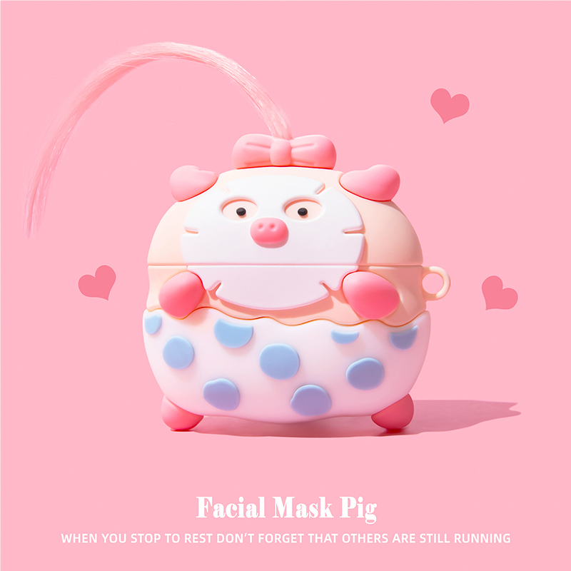 可愛小動物AirPods耳機保護殼-CASEZONE