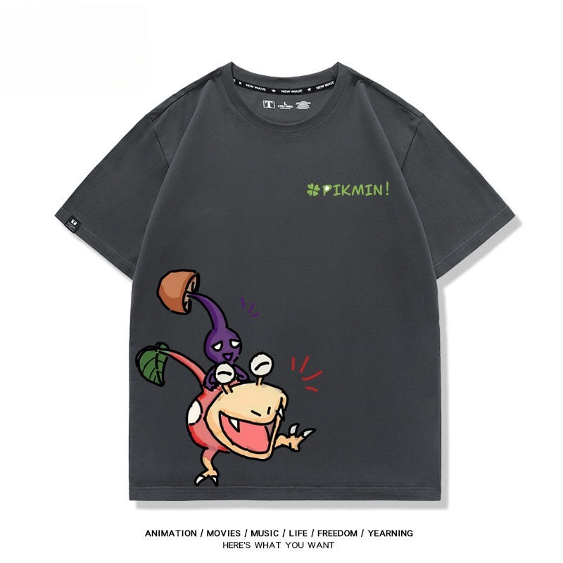 皮克敏PIKMIN4 印花短袖T恤