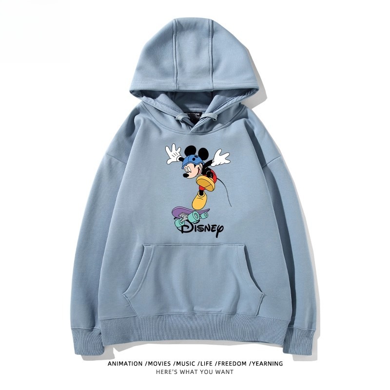 米老鼠米奇米妮 聯名衛衣2025秋冬新款親子情侶裝連帽衛衣