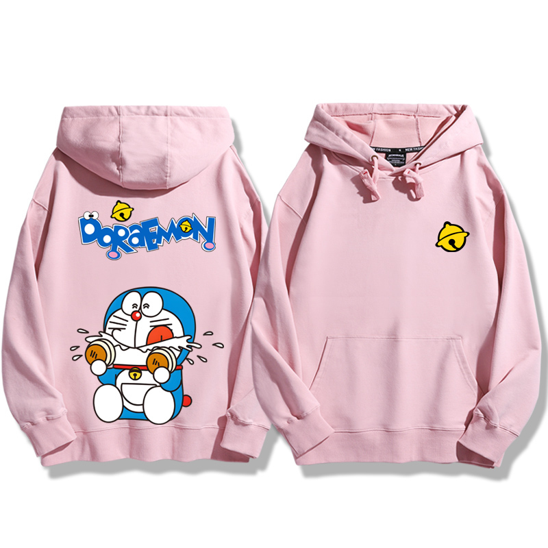 叮噹貓新款 親子情侶男女款連帽衛衣-CASEZONE