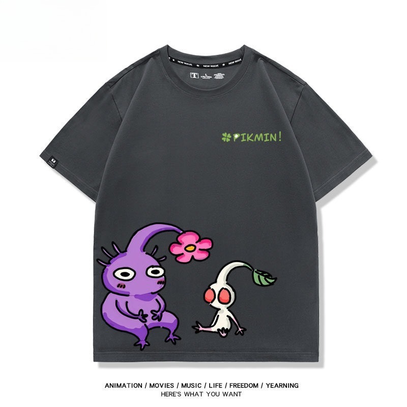 皮克敏PIKMIN4 印花短袖T恤