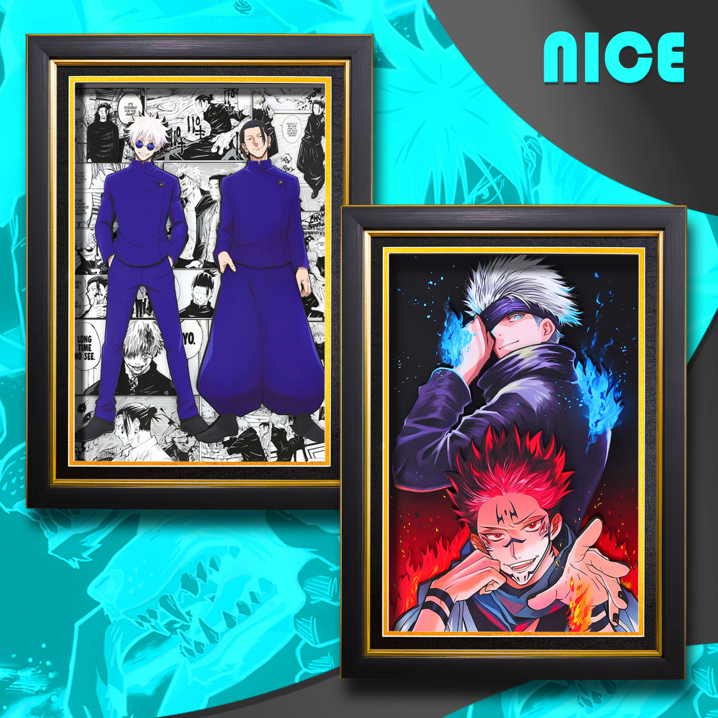 咒術迴戰 3D立體畫-CASEZONE