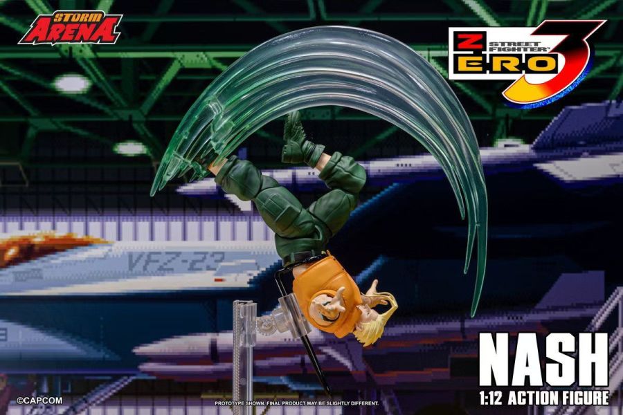 【預購】正版授權 STORM COLLECTIBLES 1/12 少年街霸3 納什