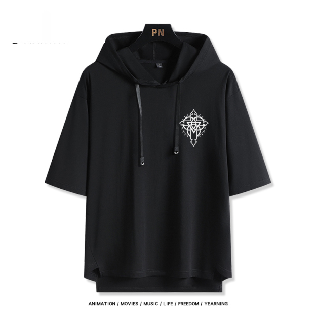 蔚藍檔案 圣三一 連帽短袖T恤