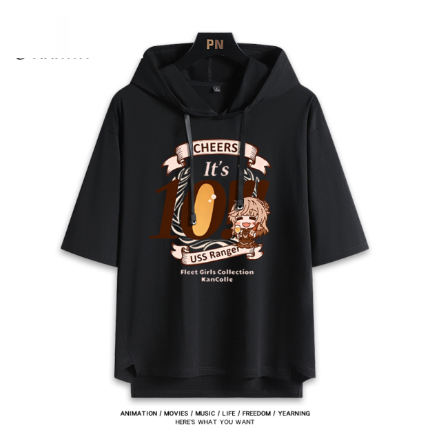 艦隊Collection Ranger 連帽短袖T恤