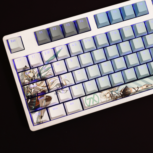 天選姬透光RGB108鍵標準配列衛星軸鍵帽-CASEZONE