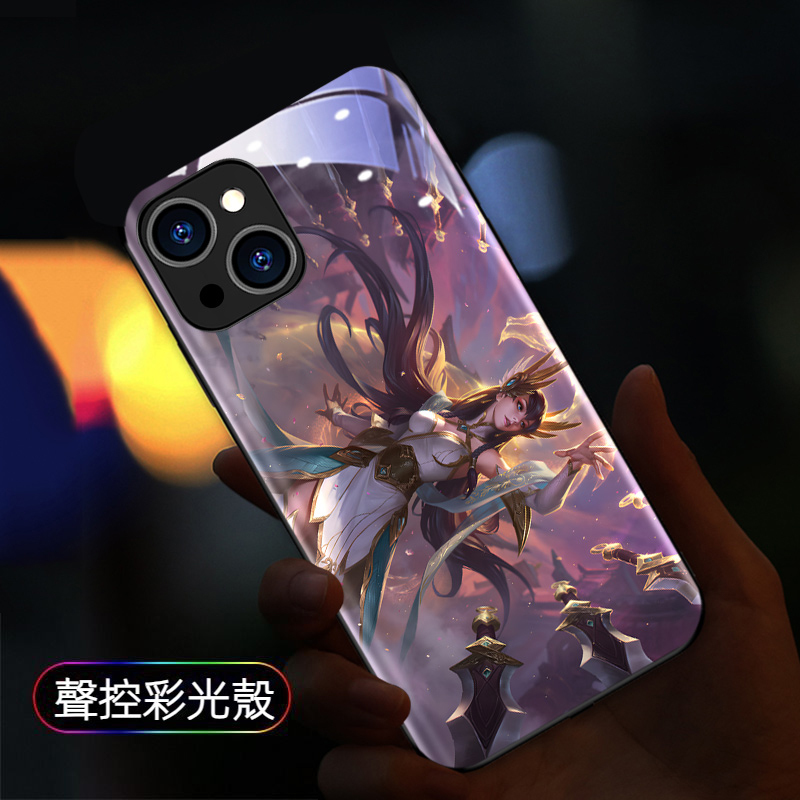 英雄聯盟來電閃智能發光手機殼-CASEZONE