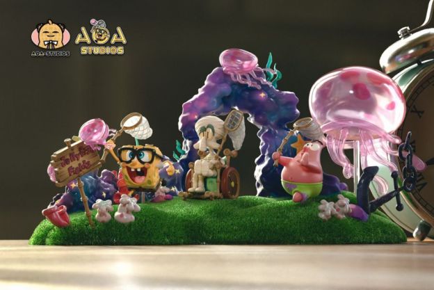 【預購】AOA-Studios WCF系列 海綿寶寶補全計劃第一彈 水母田