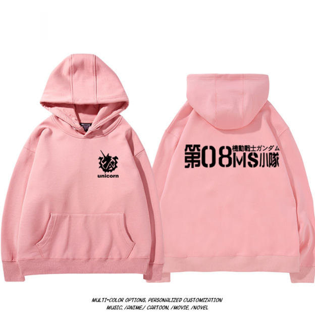 機動戰士高達扎古吉翁新款 親子情侶男女款連帽衛衣-CASEZONE