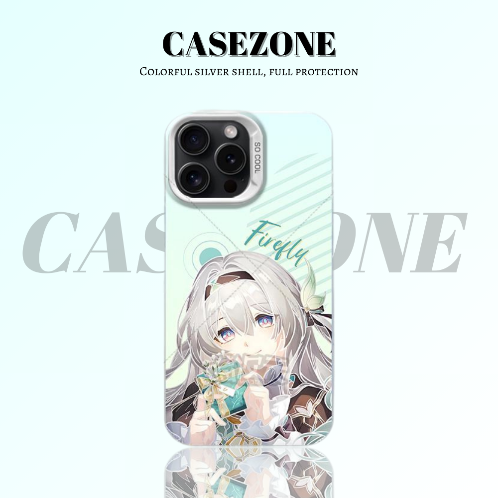 崩壞:星穹鐵道彩銀防摔手機殼-CASEZONE