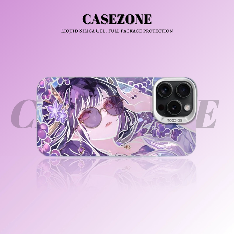 原神彩銀防摔手機殼-CASEZONE