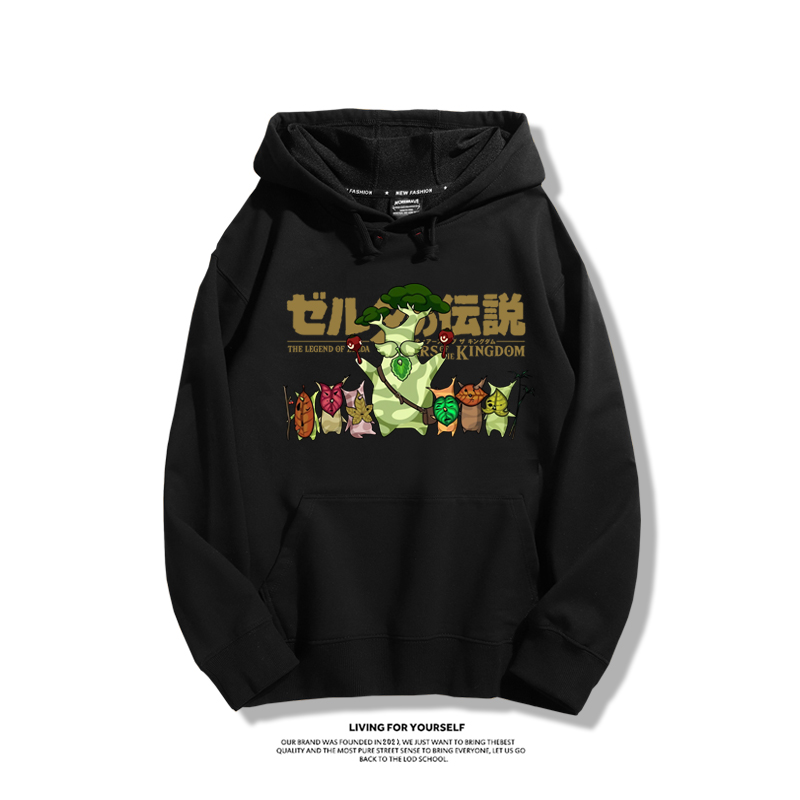 薩爾達傳說新款 親子情侶男女款連帽衛衣-CASEZONE