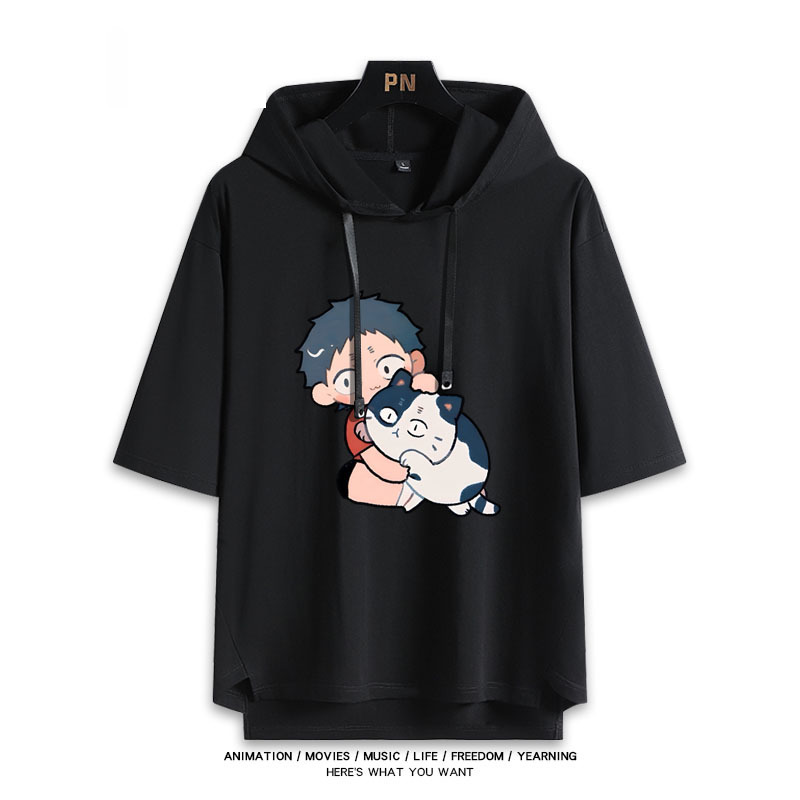 排球少年 連帽短袖T恤