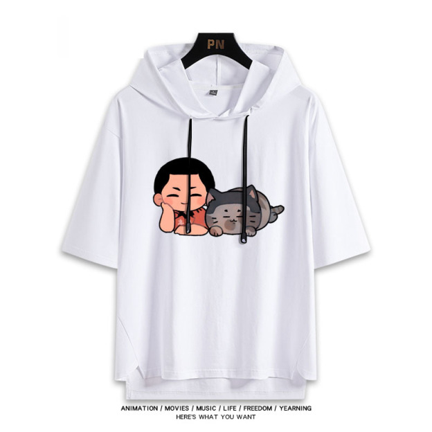 排球少年 連帽短袖T恤