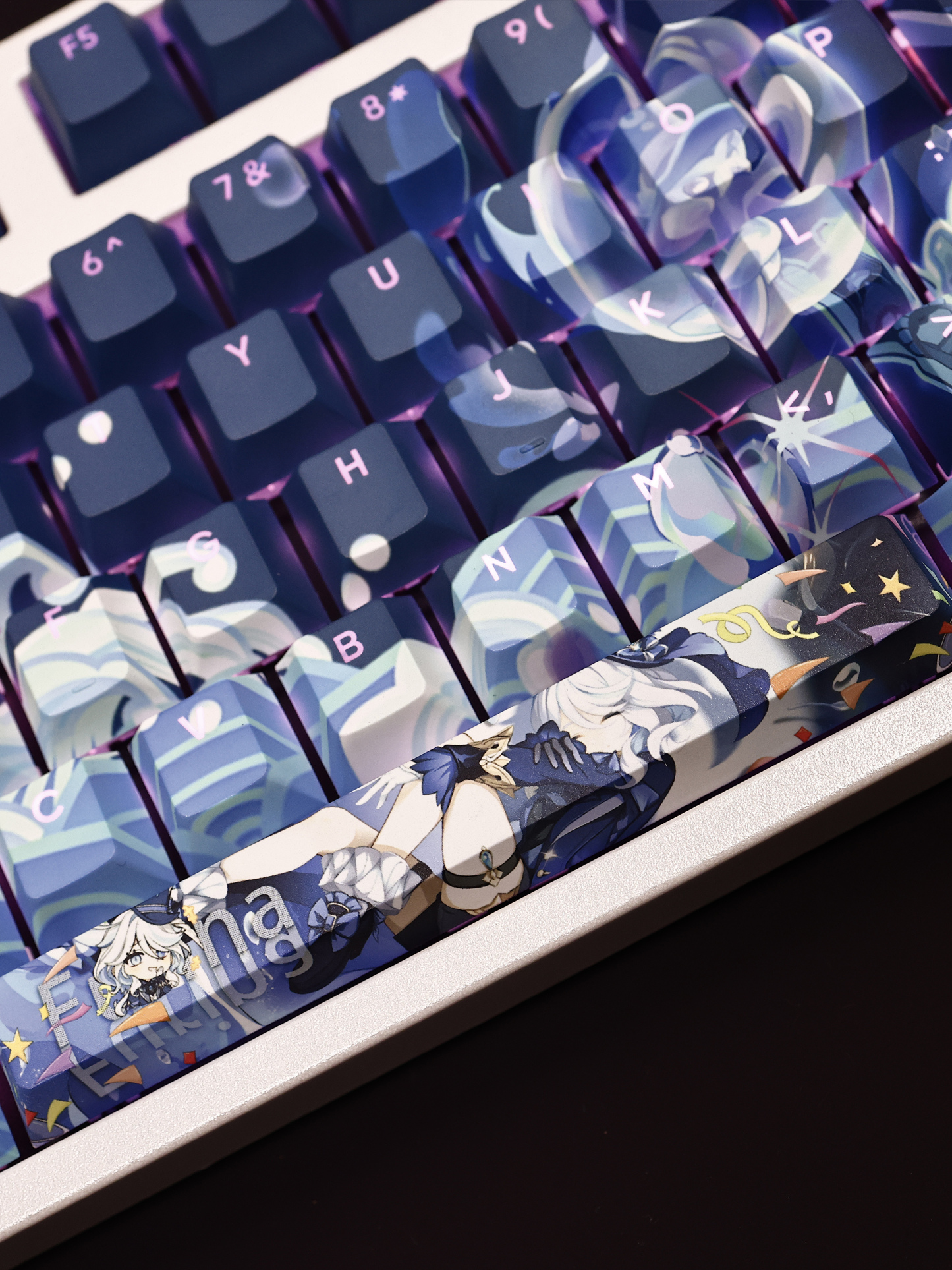 芙寧娜透光RGB108鍵標準配列衛星軸鍵帽-CASEZONE