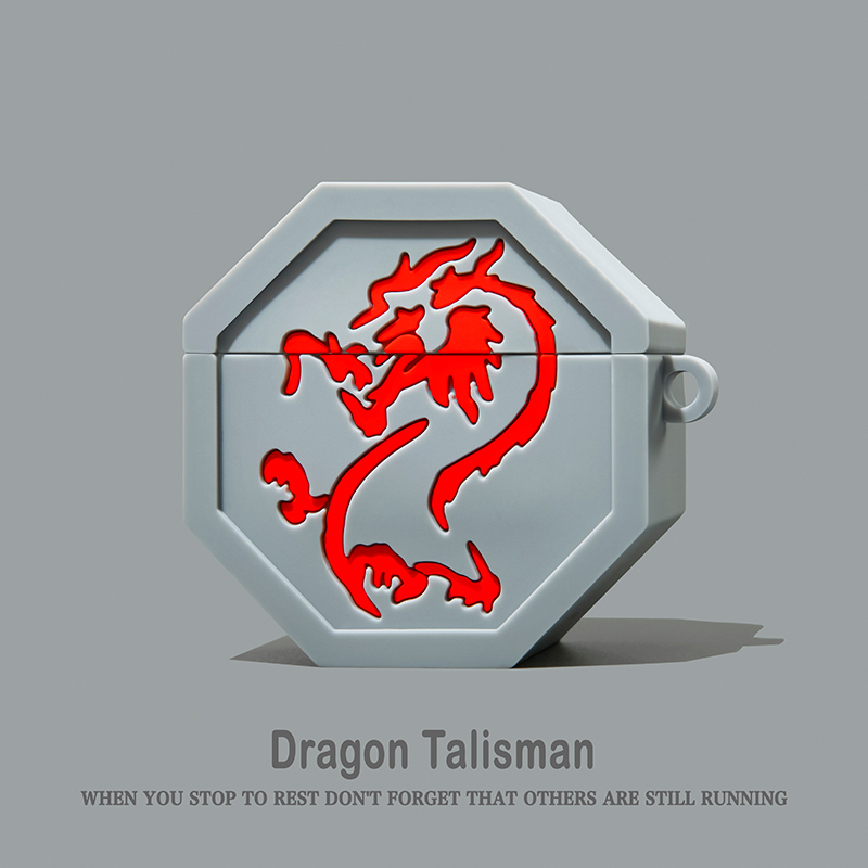 成龍歷險記龍符咒AirPods耳機保護殼-CASEZONE