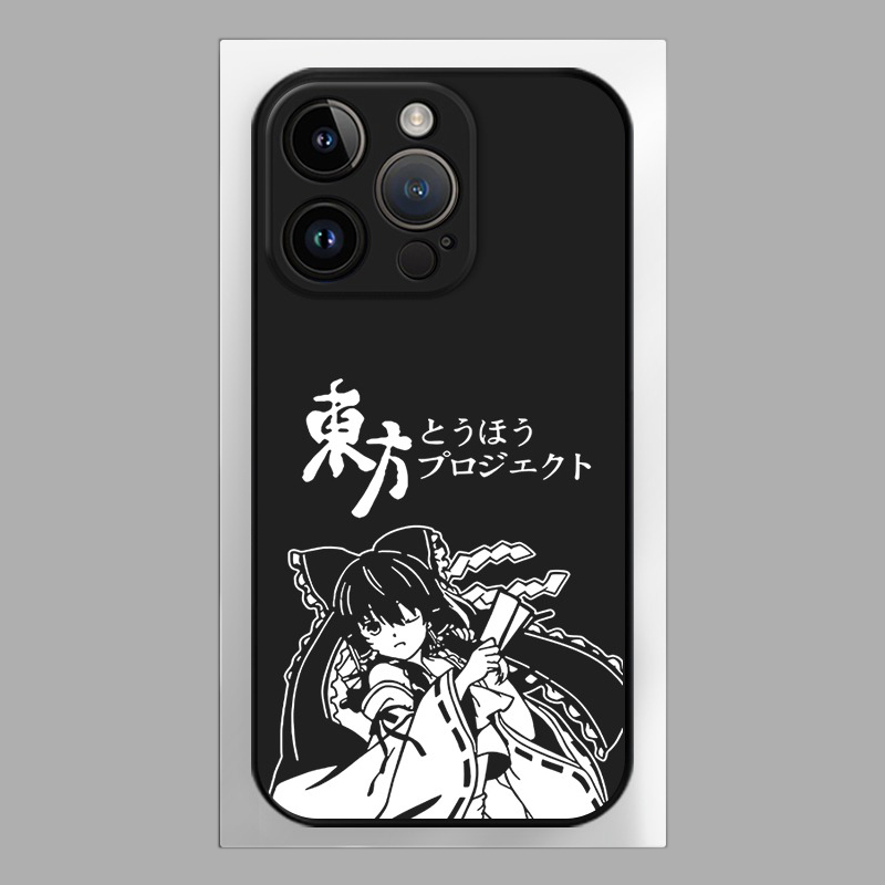 東方project液態矽膠全包防摔軟殼-CASEZONE