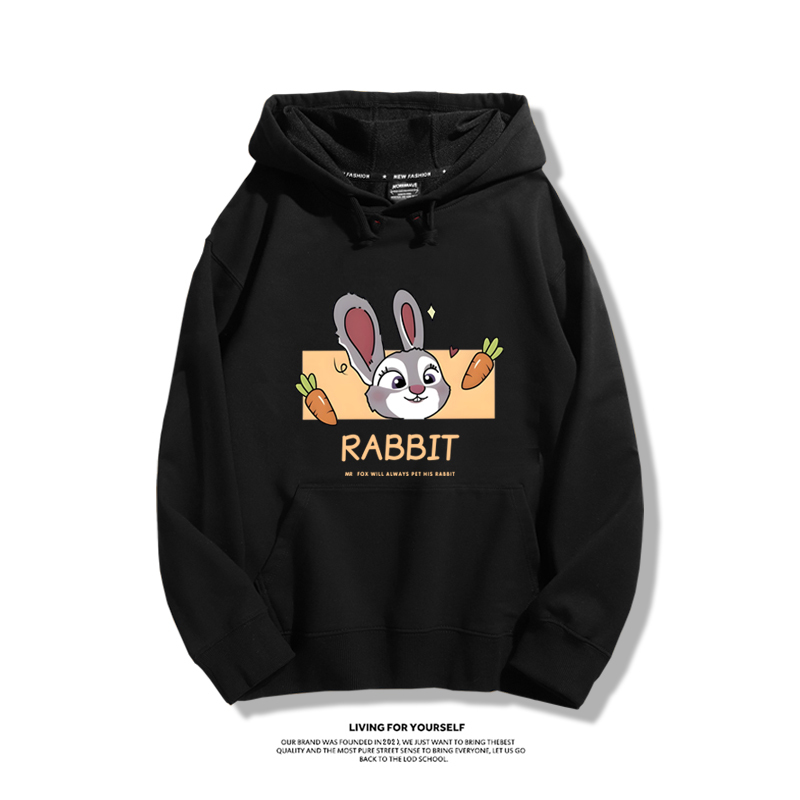 瘋狂動物城新款 親子情侶男女款連帽衛衣