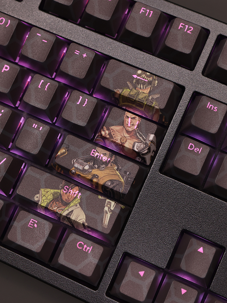 APEX透光RGB108鍵標準配列衛星軸鍵帽-CASEZONE