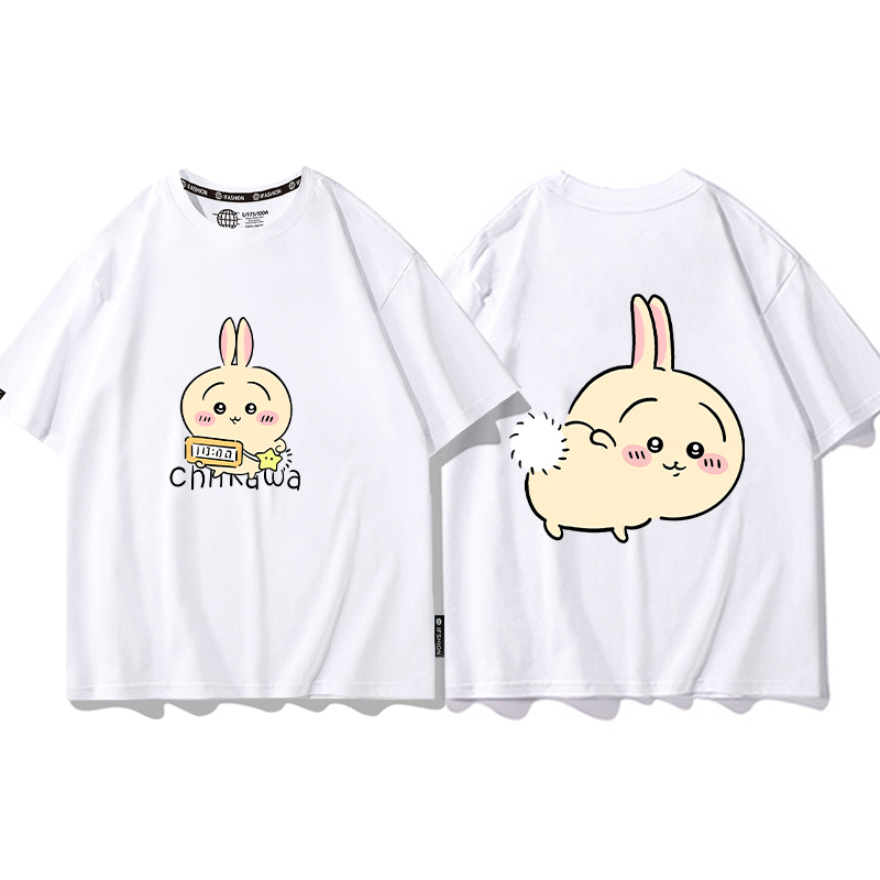 Chiikawa 2024親子情侶男女同款 T恤-CASEZONE