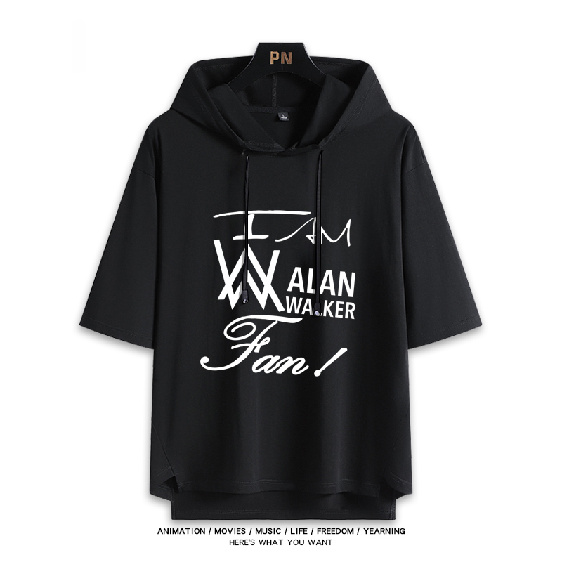 艾倫沃克 Alan Walker 連帽短袖T恤-CASEZONE