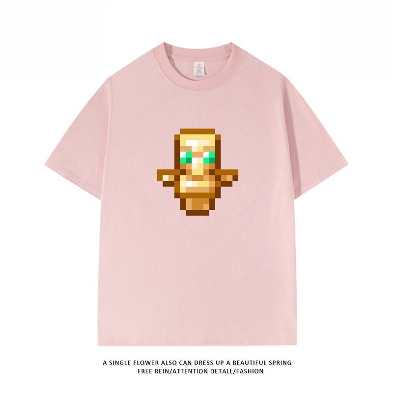 Minecraft不死圖騰 印花短袖T恤