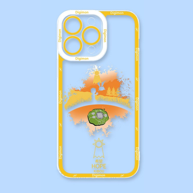 數碼寶貝天使眼透明防摔軟殼