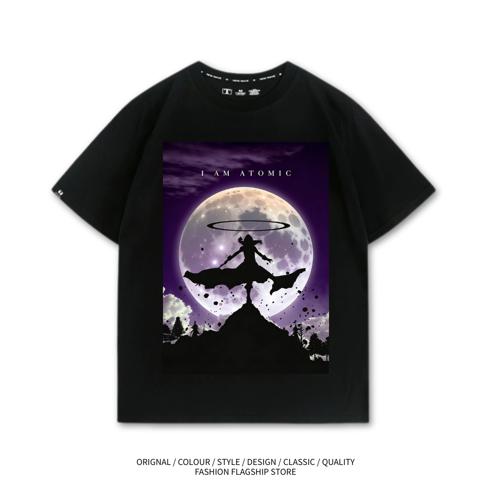 我想成為影之強者！動漫主題印花短袖T恤