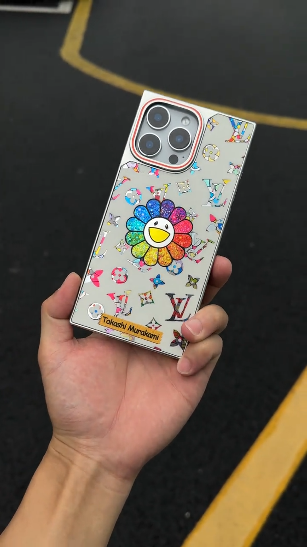 路易威登輕奢潮牌磨砂手機殼-CASEZONE