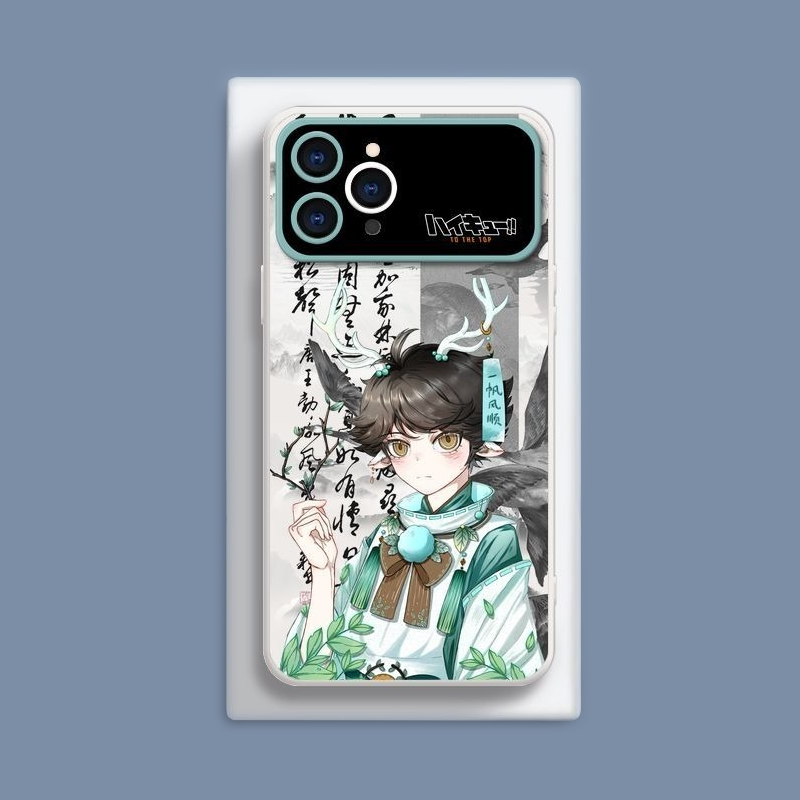 排球少年液態大視窗全包矽膠防摔軟殼-CASEZONE