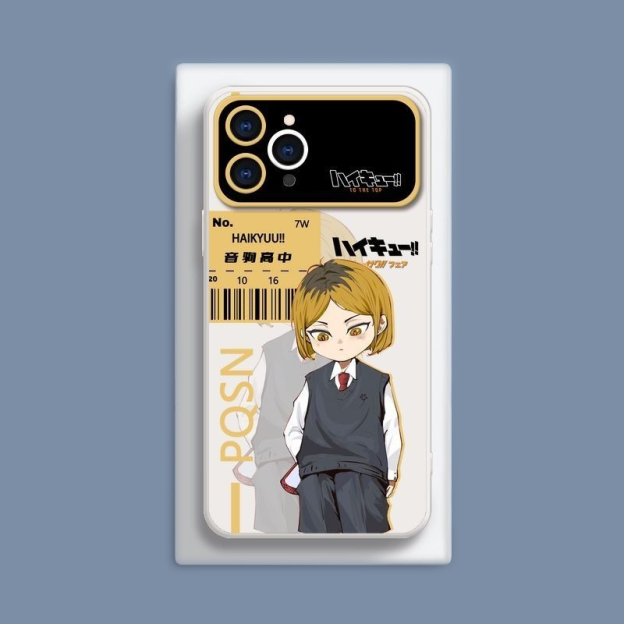 排球少年液態大視窗全包矽膠防摔軟殼-CASEZONE