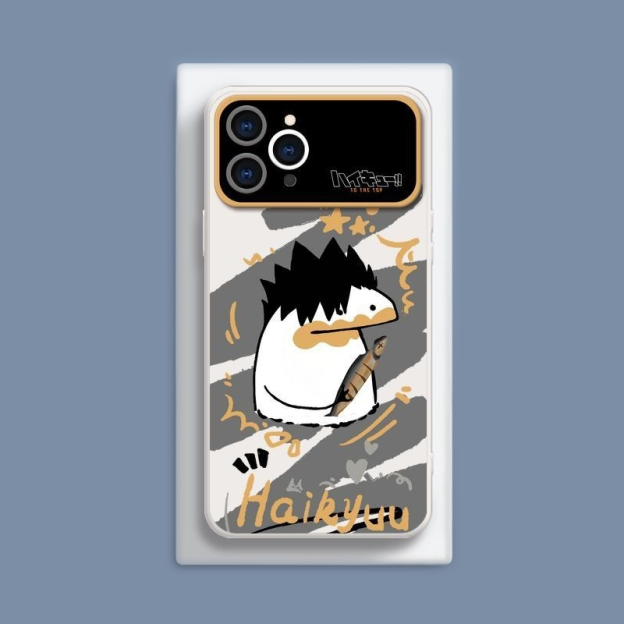 排球少年液態大視窗全包矽膠防摔軟殼-CASEZONE