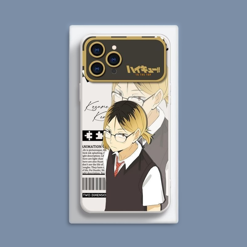 排球少年液態大視窗全包矽膠防摔軟殼-CASEZONE