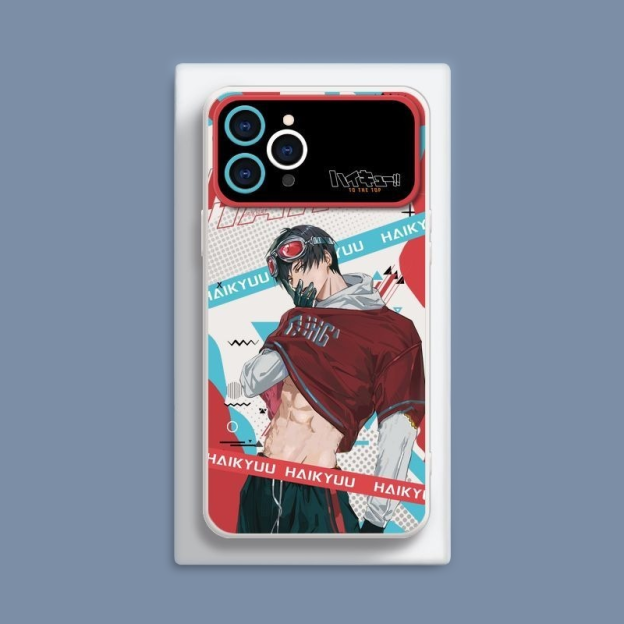 排球少年液態大視窗全包矽膠防摔軟殼-CASEZONE